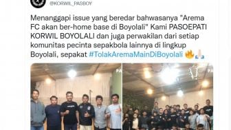 Usai Ditolak di Bantul dan Semarang, Kini Giliran Suporter Boyolali Menolak Arema FC