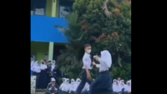 Viral Dua Siswa SMP Dansa Disebut Tanda Akhir Zaman, Faktanya Mencengangkan