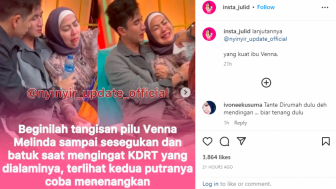 Video Venna Melinda Histeris di TV Ramai Dikritik Warganet: Sebaiknya Jangan Muncul Dulu di Media!