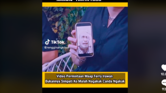 Verrel Tunjukkan Video Nangis Ferry Irawan, Netizen: Ngakak Nangisnya Kayak di Sinetron