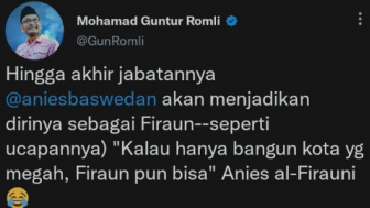 Giliran Guntur Romli Disikat, Benarkah Pernah Sebut Anies Firaun? Begini Faktanya