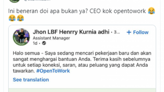 Jhon LBF Dipecat Cari Pekerjaan Baru Usai Boroknya Dibongkar Gegara Potong Gaji hingga PHK Karyawan, Benarkah?