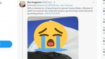 Viral Suporter Terkapar Diduga Terkena Lemparan Batu Pemain Arema FC