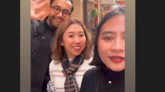 Kiky Saputri Ketemu Prilly Latuconsina di Eropa, Begini Keseruannya