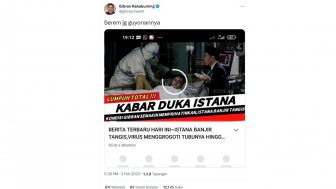 Gibran Komentari Berita Palsu yang Menyebut Dirinya Lumpuh Total, Netizen Salah Fokus: Hp-nya Mas Wali Ternyata Bukan iPhone