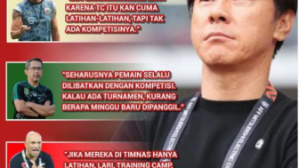 Pelatih Persija, Persebaya, dan PSM Kompak Beri Kritikan Keras ke Shin Tae-yong