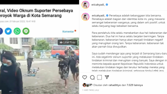 Eri Cahyadi Marah Dengar Kabar Bonek Aniaya Warga Semarang, Minta Polisi Tegas Saja Biar Jera