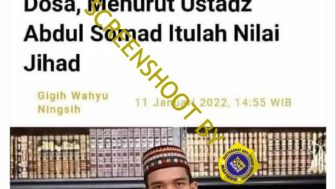 Salah Kaprah Konten Ustadz Abdul Somad Sebut Mencintai Istri Orang Lain Sebagai Jihad