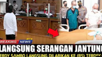 Ferdy Sambo Alami Serangan Jantung hingga Dilarikan ke Rumah Sakit Usai Dijatuhi Vonis Mati, Betul?