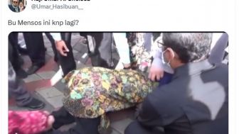 Aksi Mensos Risma Sujud di Kaki Guru SLB Padjajaran Jadi Sorotan Publik: Lebay Amat Sih