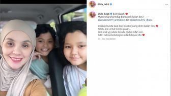Unggah Foto dengan Kedua Anaknya, Aldila Jelita Ternyata Resmi Gugat Cerai Suaminya Indra Bekti