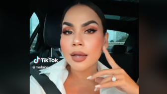 Viral Fiter Gold Glamour, Melaney Ricardo: Hati-Hati Kalian, Lihat-Lihat Pas Jumpa Kecewa