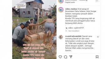 Ngeri! Pemakaman di Lokasi Banjir, Peti Jenazah Diinjak-injak Biar Masuk ke Kuburan