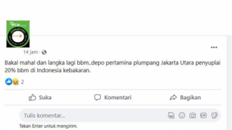 CEK FAKTA Benarkah Kebakaran Depo Pertamina Sebabkan BBM Langka di Jakarta