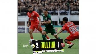 Tampil Mengejutkan, PSS Sleman Bungkam Borneo FC dengan Skor 2-1