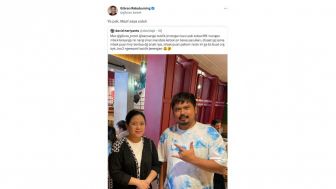 Curhat ke Gibran, Netizen Ini Bandingkan Gaya Puan Maharani dengan Idayati Adik Presiden Jokowi Makan di Restoran: Ngerepoti!