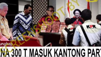 CEK FAKTA: KPK Bongkar Aliran Dana Rp300 T untuk Biaya Kampanye Hitam Ganjar Pranowo