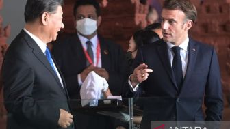 Xi Jinping Bertemu Presiden Prancis Emmanuel Macron, Ini yang Dibahas Terkait Krisis Ukraina