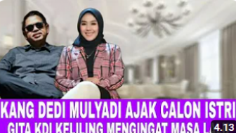 CEK FAKTA: Dedi Mulyadi Ajak Calon Istri Gita KDI Keliling Kenang Masa Lalu