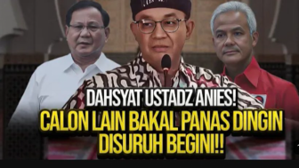 Loyalis Ganjar Pranowo Sentil Anies Baswedan yang Kini Bergelar Ustaz: Jadi Apa Aja Terserah Pokoknya Jangan Jadi Tuhan Aja