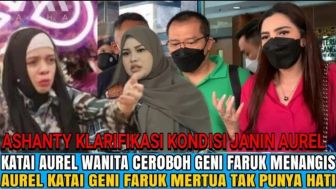 CEK FAKTA: Usai Sebut Aurel Wanita Ceroboh, Geni Faruk Menangis Saat Disindir Aurel Mertua Bodoh?