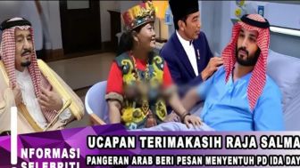 CEK FAKTA: Tangis Bersyukur Ida Dayak Saat Sembuhkan Pangeran Arab