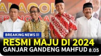 CEK FAKTA: Ganjar Pranowo Sepakat Gandeng Mahfud MD Maju di Pilpres 2024, Benarkah?