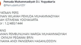 Oknum Pegawai BRIN Lontarkan Ancaman Pembunuhan ke Warga Muhammadiyah, Pengurus DIY Desak Andi Pangerang Hasanuddin Ditindak Tegas