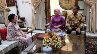 Rasan-rasan Ganjar Dalam Halal bi Halal Jokowi di Kediaman Megawati