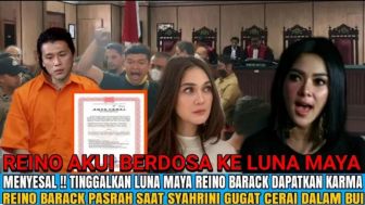 CEK FAKTA: Munafik! Menyesal Nikahi Syahrini, Reino Barack Telan Pil Pahit Digugat Cerai Syahrini Dalam Bui, Benarkah?