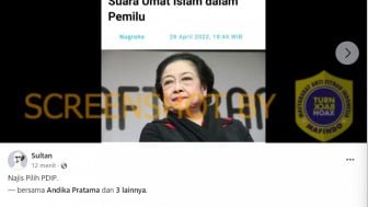 CEK FAKTA Benarkan PDI Perjuangan Tidak Butuh Suara Umat Islam?