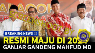 CEK FAKTA: Ganjar Pranowo Gandeng Mahfud MD di Pilpres 2024, Benarkah?
