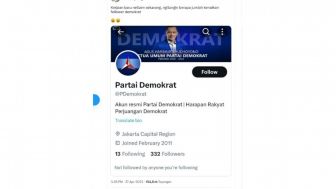 Kocak! Denny Siregar Sindir Follower Akun Twitter Partai Demokrat, Hanya 332 Pengikut?