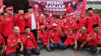 Sambut Pilpres 2024, PDI Perjuangan Kota Surabaya Dirikan 4 Posko Ganjar Presiden