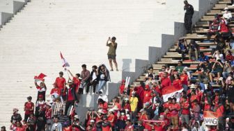 Laga Timnas Indonesia vs Palestina Nyaris Diboikot Suporter, Ternyata Ini Penyebanya