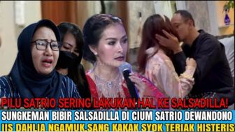 CEK FAKTA: Geger! Sungkeman Bibir Salsadila Dicium Satrio Dewandono, Iis Dahlia Ngamuk Hingga Pisah, Benarkah?