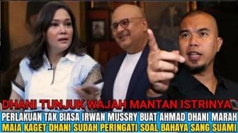 CEK FAKTA: Maia Stres! Irwan Mussry Kepergok Hingga Ahmad Dhani Sudah Peringati Ibunda Al-Ghazali, Benarkah?