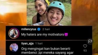 Tulis Pesan untuk Haters, Millen Cyrus Malah Kena Sentil: Tuhan Ciptakan Bukan Adam dan Bambang!