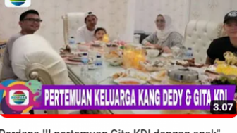 Perdana! Dedi Mulyadi Perkenalkan Anak-anaknya ke Gita KDI Usai Menikah, Benar?