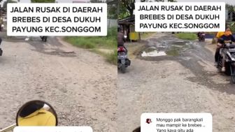 Viral Jalanan Rusak di Brebes, Warganet: Ini Hanya 1%