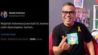 Timnas Indonesia Bawa Emas SEA Games, Cuitan Kocak Abdel Achrian Jadi Sorotan