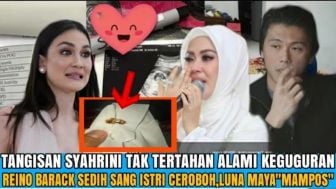 CEK FAKTA: Ya Tuhan!! Syahrini Menangis Reino Akui Kecawa Sang Istri Keguguran, Luna Maya Akui Itu Karma?