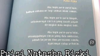 Viral! Puisi Natasha Rizky Sebelum Digugat Cerai oleh Desta, Isinya Bikin Mewek