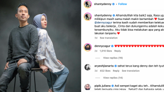 Diisukan Bercerai, Istri Denny Cagur Unggah Foto Berdua: Kami Baik-baik Saja