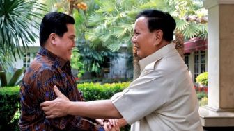 Belum Umumkan Nama Pendamping Meski sudah Muncul Nama Erick Thohir, Prabowo Subianto bakal Diskusi Bareng Jokowi
