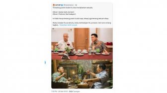 Posisi Duduk Jadi Sorotan, Gibran-Ganjar Satu Barisan, Gibran-Prabowo Berhadapan, Publik: Keren Mas Wali!