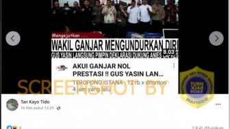 CEK FAKTA: Beredar Foto Gus Yasin Pimpin Deklarasi Dukung Anies Baswedan Jadi Capres
