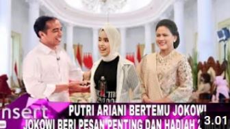 CEK FAKTA: Putri Ariani Dipanggil Jokowi ke Istana Negara dan Dapat Hadiah Rp2 Miliar, Benarkah?