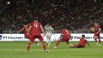 Timnas Indonesia Catatkan Rekor Ciamik Meski Kalah dari Argentina: Ungguli Tim Piala Dunia