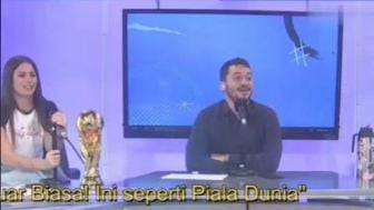 Presenter Cantik Argentina Sebut Atmosfer Laga Indonesia Vs Argentina Layaknya Piala Dunia